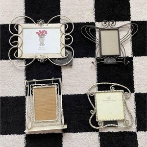 Vintage Metal Picture Frames